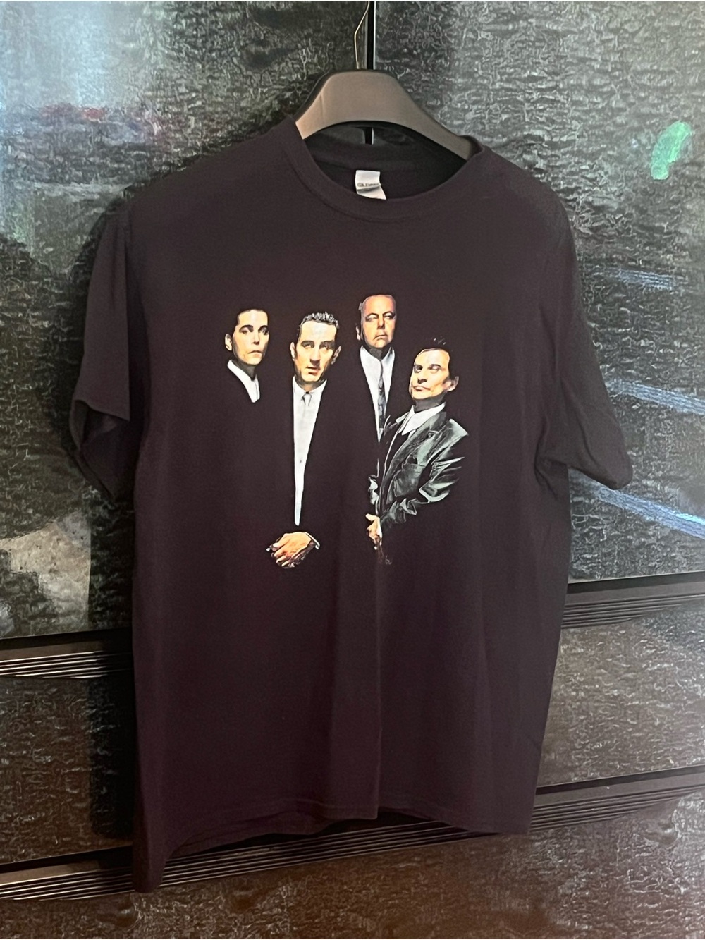 Gildan Black Short Sleeve Goodfellas Graphic Tee